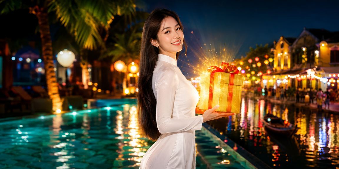 Người dùng tìm hiểu điều khoản sử dụng casino tại Hội An