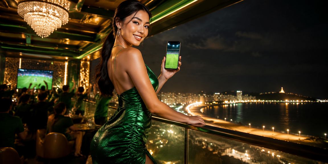 Người dùng đăng nhập casino trực tuyến trên điện thoại tại bãi biển Vũng Tàu